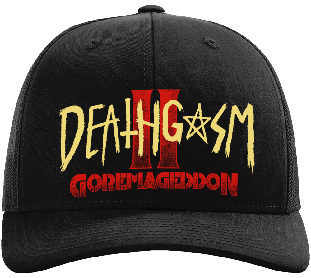 Deathgasm II: Goremageddon trucker cap