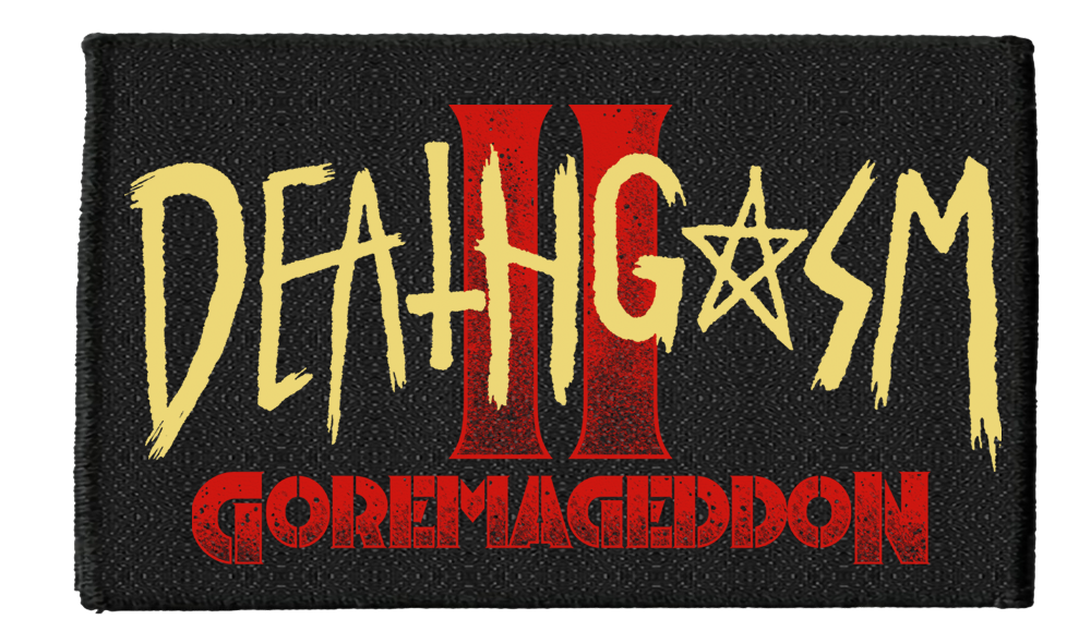 Deathgasm II: Goremageddon woven patch