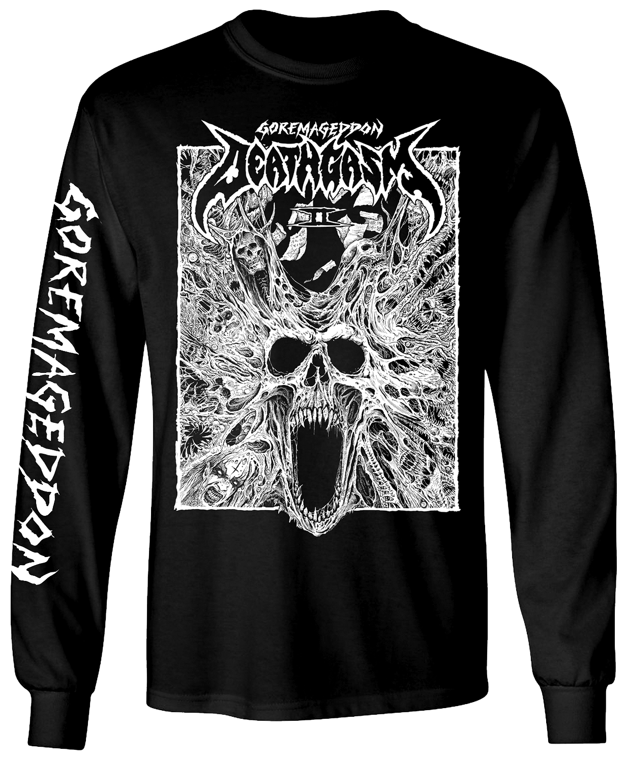 Deathgasm II: Goremageddon skull longsleeve