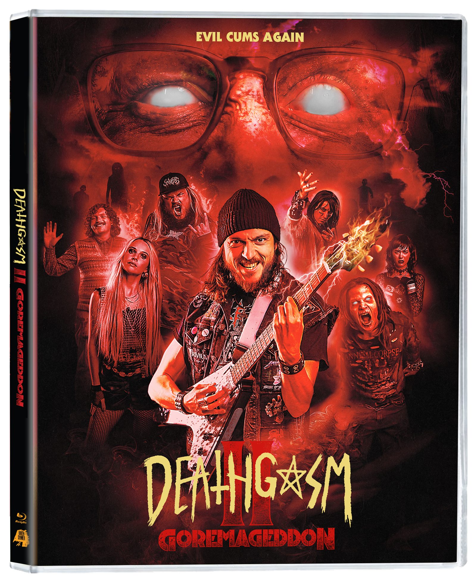 Deathgasm II: Goremageddon Blu-ray case